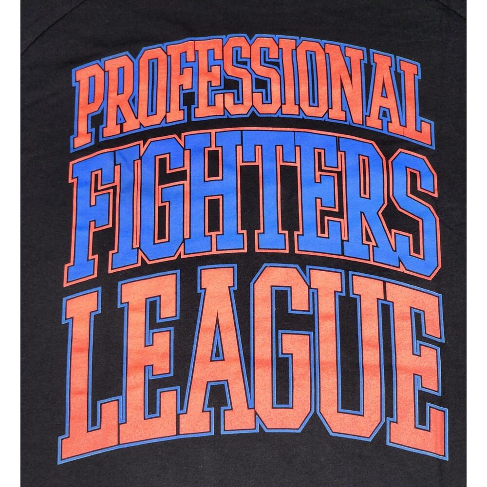 Professional Fighters League PFL MMA Black Graphic T-Shirt Men’s XL NWOT USA
